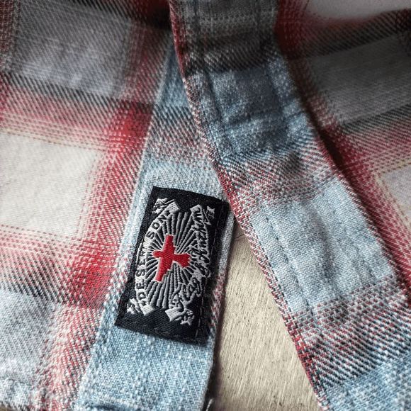 NWT DESERT SON Tifton by Dierks Bentley Flag &‎ Anthem Vintage Snap Size S - Picture 10 of 16